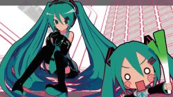 hachune miku from vocaloid