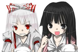 fujiwara no mokou from touhou by littlered
