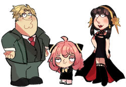 anya (spy x family) from family guy
