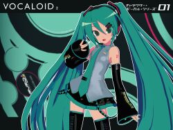 hatsune miku from vocaloid