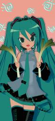 hatsune miku from ievan polkka (vocaloid)