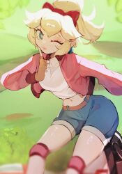 princess peach from super mario bros.