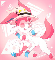 sylveon from pokemon by purpleninfy