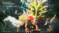 gouging fire from pokemon