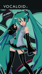 hatsune miku from vocaloid