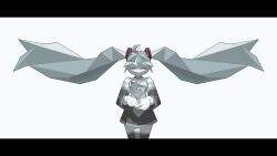 hatsune miku from vocaloid