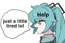 hatsune miku from vocaloid