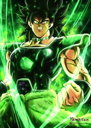 broly (dragon ball super) from dragon ball by 2094banana