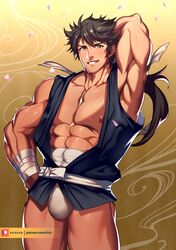 mutsu-no-kami yoshiyuki from touken ranbu by lvlv