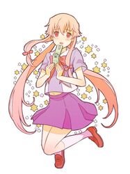 amano yukiteru from mirai nikki by ndo2
