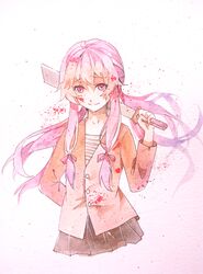 gasai yuno from mirai nikki