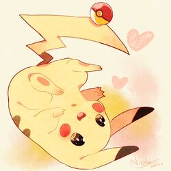 pikachu from pokemon by nicole (usako)