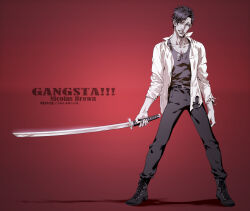 nicolas brown from gangsta by bifanghuanshi