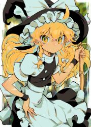 kirisame marisa from touhou by eudetenis