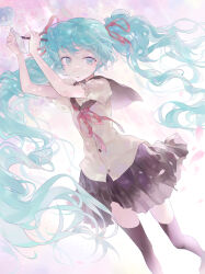 hatsune miku from vocaloid
