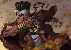mohammed avdol from jojo no kimyou na bouken by hachi-wa