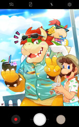 bowser from super mario bros.