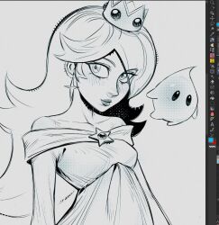 luma (mario) from super mario bros.