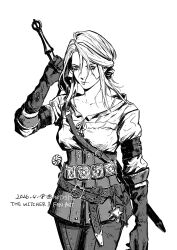 ciri from the witcher (series)