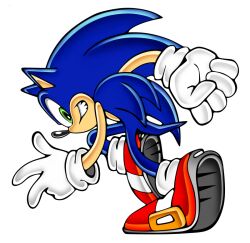 sonic the hedgehog from sonic (series) by uekawa yuji
