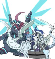 laundry dragonmaid from yu-gi-oh!