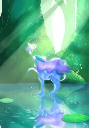 celebi from pokemon by natu a0z0ra