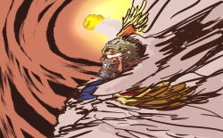monkey d. garp from one piece by katsumi ishizuka