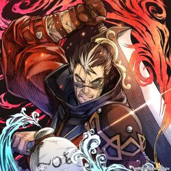 auron from dissidia final fantasy