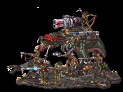 kroot from warhammer 40k by steel joe