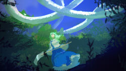 kochiya sanae from touhou