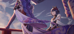 kujou sara from genshin impact