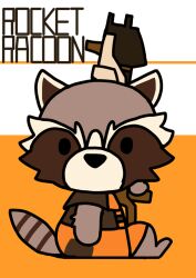 rocket raccoon from guardians of the galaxy