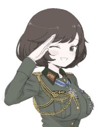 akiyama yukari from girls und panzer by black cat03