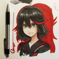 matoi ryuuko from kill la kill by omar dogan