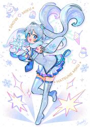 hatsune miku from vocaloid by yooki (winter cakes)