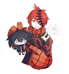 black rock shooter (character) from black rock shooter