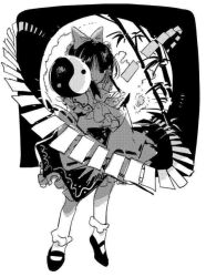 hakurei reimu from touhou