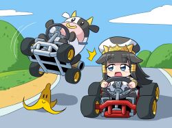 moo moo (mario) from mario kart by shadow (modeler3622)