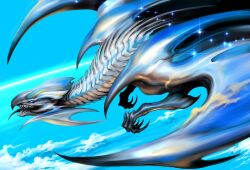 blue-eyes white dragon from yu-gi-oh!
