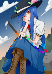 hinanawi tenshi from touhou