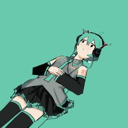 hatsune miku from vocaloid