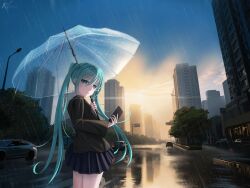 hatsune miku from vocaloid