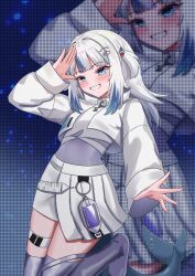 gawr gura from hololive by sharkudon