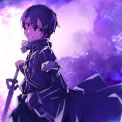 kirito from sword art online by yoru kiri