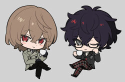 akechi gorou from persona