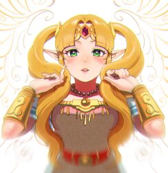 princess zelda from the legend of zelda by shiro murasaki