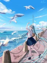 hatsune miku from vocaloid
