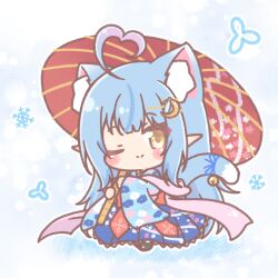 yukihana lamy from hololive by mitarashi neko