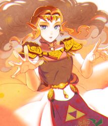 princess zelda from the legend of zelda by shiro murasaki