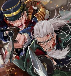 hijikata toshizou (golden kamuy) from golden kamuy by yumi (soak1111)